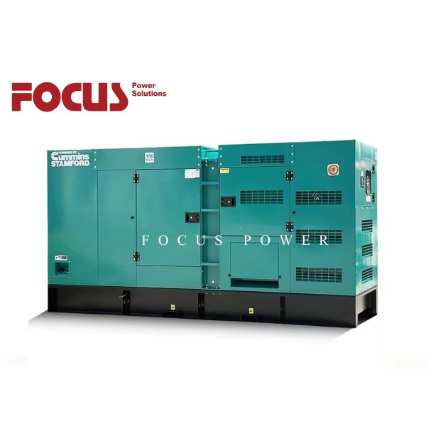 Groupe électrogène diesel Cummins de qualité industrielle 400kW 500kVA, fonctionnement silencieux