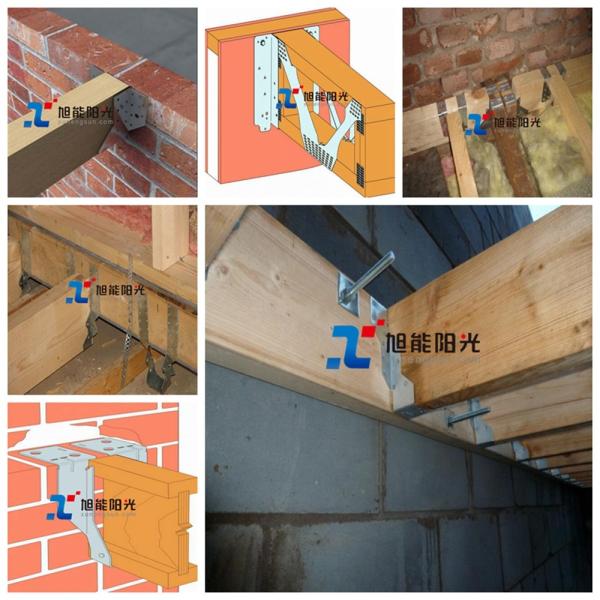 Construcción G300 Z275 Conector de madera Joist Hanger Brackets de conexión de metal para madera