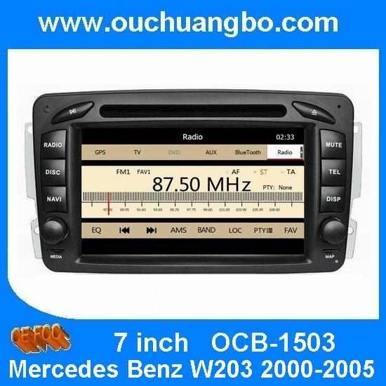 Ouchuangbo In Dash DVD Player for Mercedes Benz W203 2000-2005 GPS Nav iPod USB Multimedia Stereo System OCB-1503