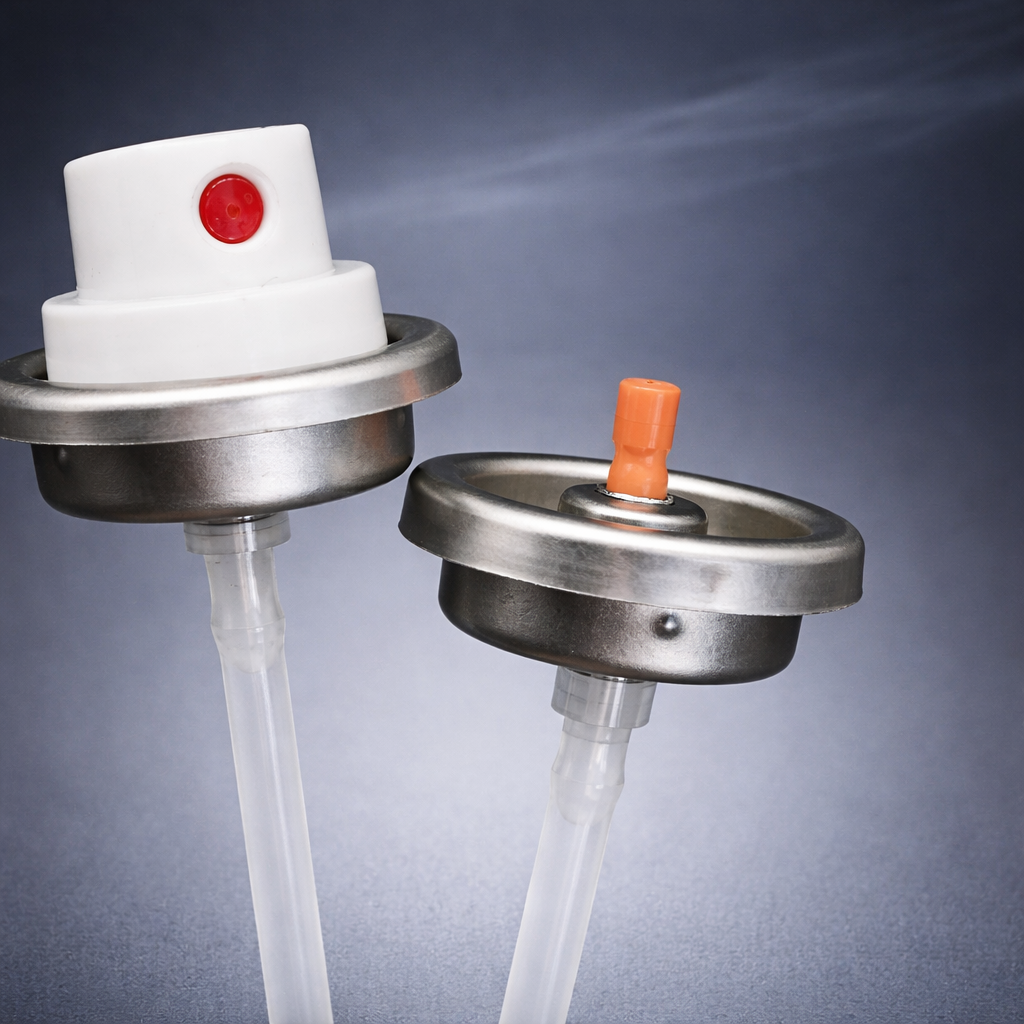 Hair Color Spray Valve with Fine Mist Atomization and Clog-Resistant Performance for User-Friendly Actuation