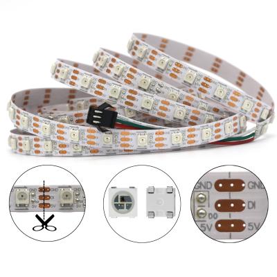 DC 5V Digital Addressable Led Strip 5050 SMD Dream Colour Led Lights 10.8W