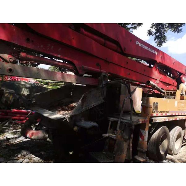 46м Путцмайстер Бетонный насос на шасси Benz с полусухим шотбетоном Тип и продажа