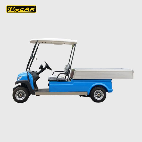 Electric Golf Carts Featuring 48V400A AC Controller Compact Body Size and 2 Passenger Loading Design
