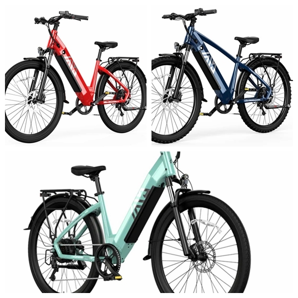 48V 26 Inch Fat Tire Electric Bike for City Commuting & Off-Road with Long Range