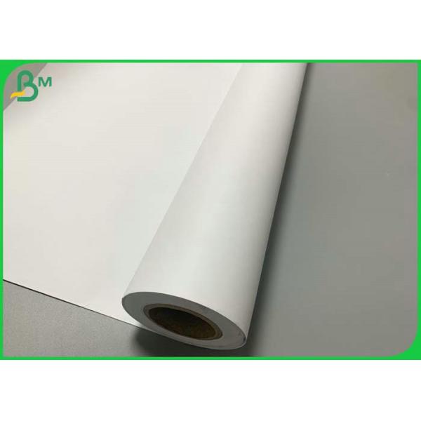 Papel en enlace blanco sin recubrimiento 36 del rollo cad del papel de trazador x 300 20 libras