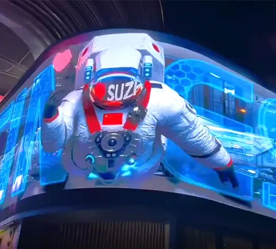стена доски Hologram стены 3d табло 320*160mm на открытом воздухе привела экран дисплея