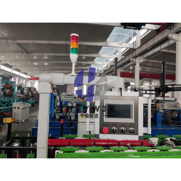 High-Efficiency PLC Controlled Cold Roll Forming Machine with 14 Forming Rows and Hydraulic Shears