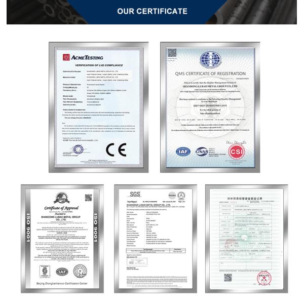 Круглое квадратное и прямоугольное APL5 /ASTM A106/A53/A192 Бесшовные стальные трубы для Q195/Q235/Q345 класса различных размеров