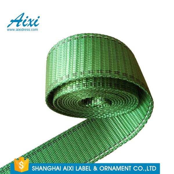 Веббинг хлопка связывает ленту печатания пояса 100% ткани случайное сплетенную