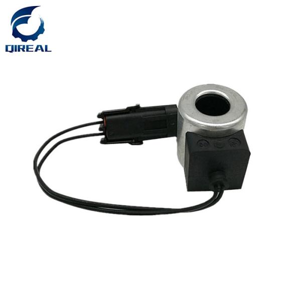 Excavator spare parts Yuchai YC60-7 R60-7 3104764 12V 24V 0D13105130 solenoid valve coil 40mm 18mm