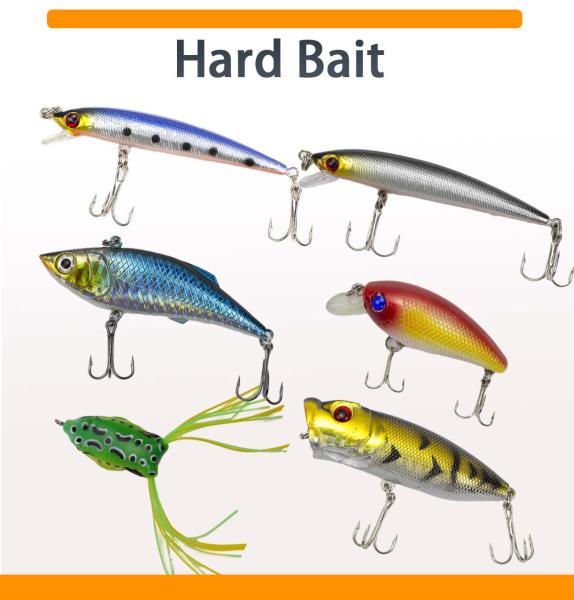 Plastic Fishing Lure Kit Metal Plastic Fishing Bait Fishing Tackle Set