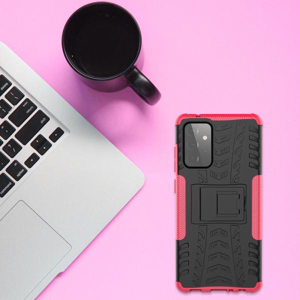 Anti Slip Heavy Duty Cell Phone Cases TPU PC Hybrid Foldable Kickstand