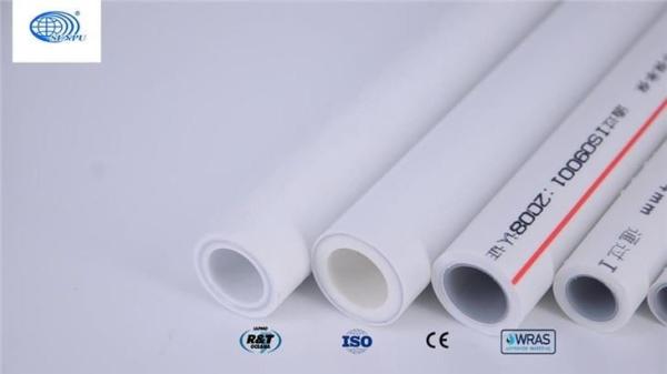 High Density Anti UV Plastic PPR Piping System Potable Water Supply Pipe