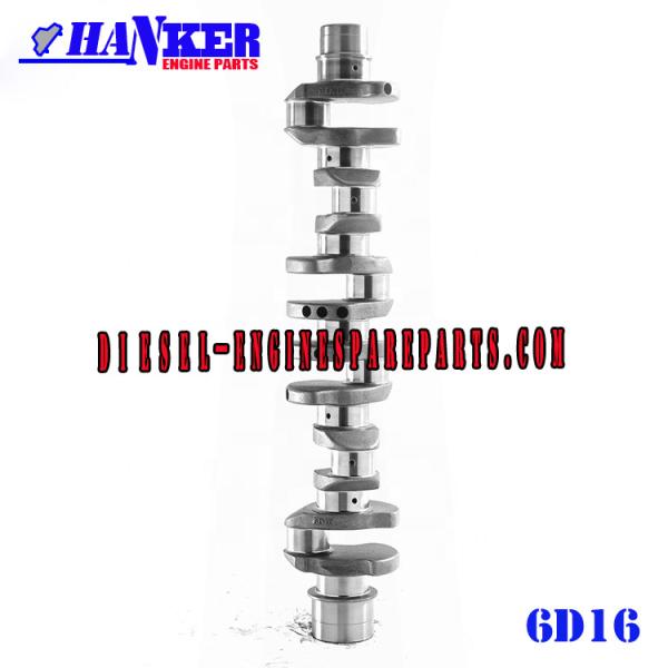 Mitsubishi 6D16C Diesel Engine Crankshaft HR 45 Hardness