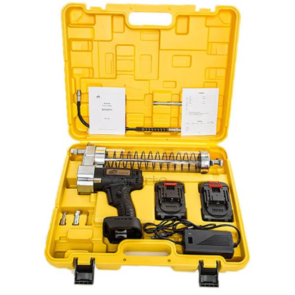 12000psi 600CC Electric Grease Gun , 24v Battery Operated High Pressure Grease Gun