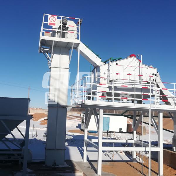 Pantalla de deshidratación del motor de vibración vertical personalizada para la clasificación precisa del mineral