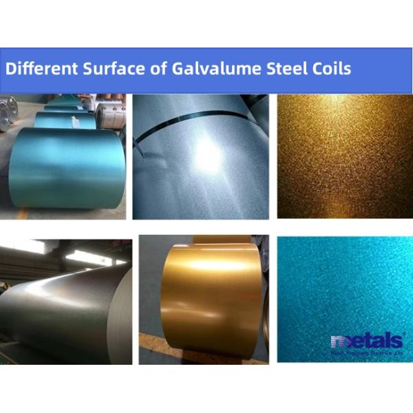 GL 55% Алюминий Цинк покрытый Голые катушки из стали Galvalume Лист AZ150g AFP Поверхность