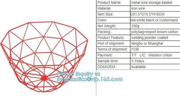 Manufacturer Simple Houseware Stackable 2 Tier Sliding Basket Drawer Organizer , Storage, Eco-friendly powder coated 2 t