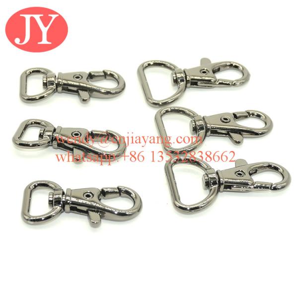 metal gun snap hook and d rings for handbags