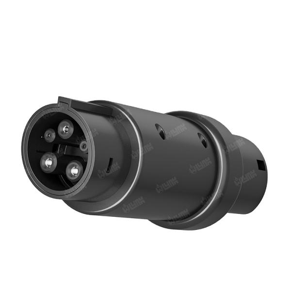 Dc Fast Charger Compatible Type 2 Charger  With Type1 Charging Socket Type2 to Type 1 J1772 Adapter  for Electric Cars
