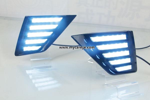 Opel Insignia Car DRL LED Daytime driving turn signal Fog Lights