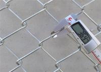 Largura 8 fio galvanizado da cerca do elo de corrente do pé 2.5mm