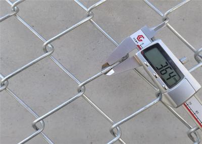 Largura 8 fio galvanizado da cerca do elo de corrente do pé 2.5mm