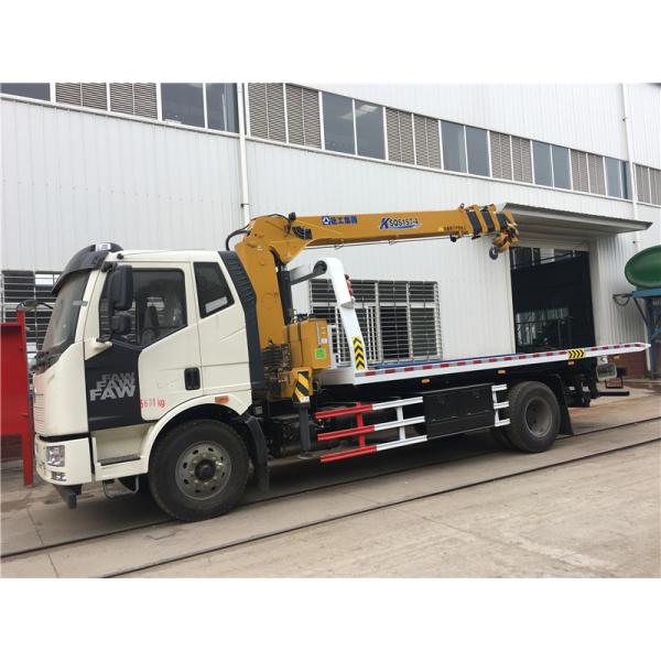 Camion des émissions FAW J6P de l'euro 3 - camion monté CA5310JSQP63K1L6T4E5 de grue