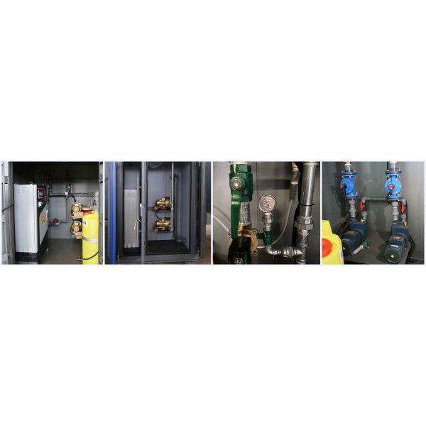 Intelligent Integrated Modular Wastewater Treatment Plant Sludge Dewatering Septic Tank