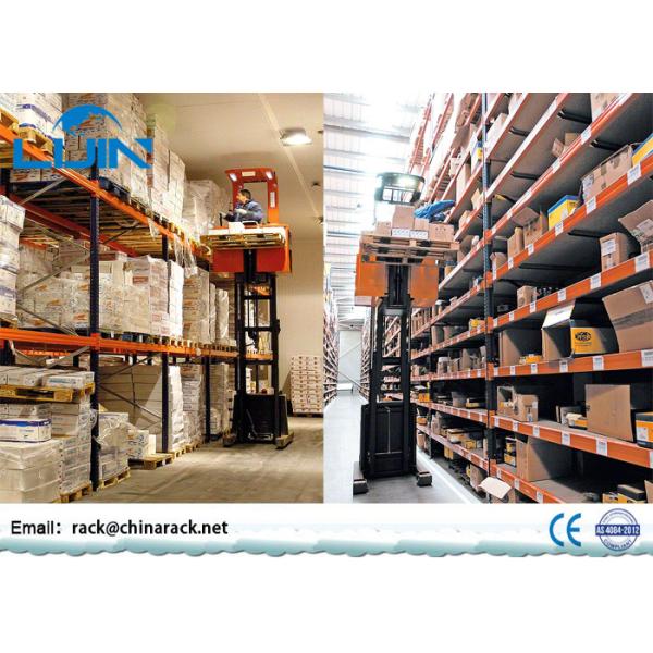 Anti Corrosion Heavy Duty Garage Racking , Q235B Cold Steel Steel Racking System