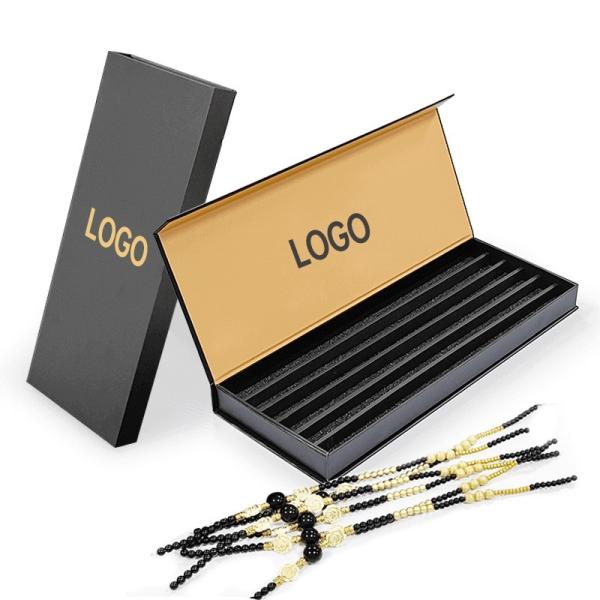 CMYK печатная бумага картонный подарочный ящик для буддийских бусин храмовый браслет упаковка