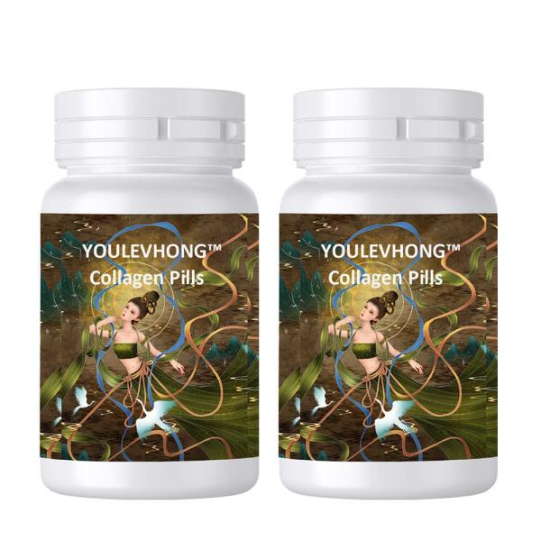 Pure Hydrolyzed Collagen Peptides Capsules Collagen Supplement Pill Reduce Joint Pain
