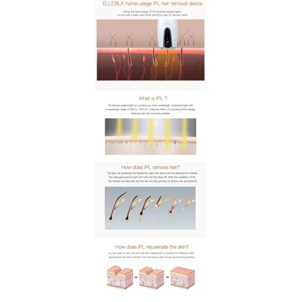 Personal Home Portable Laser Hair Removal Machine Intense Pulsed Light