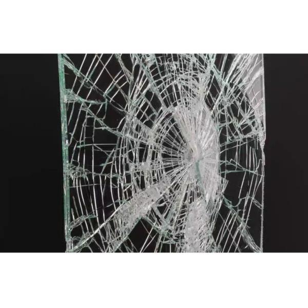 Thickness Demand Metal Mesh Laminated Glass for Partition Wall Flat Decorative