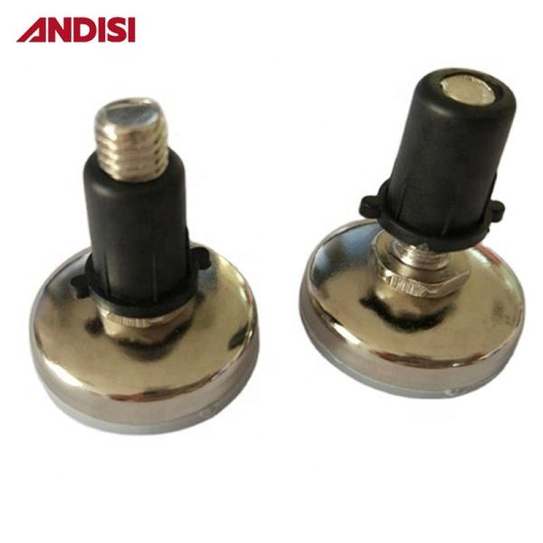 Furniture Cabinet Accessories Metal Adjustable Screw Threaded Glide Leveling Feet