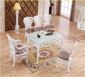 Rattan Wood White Color Series 12