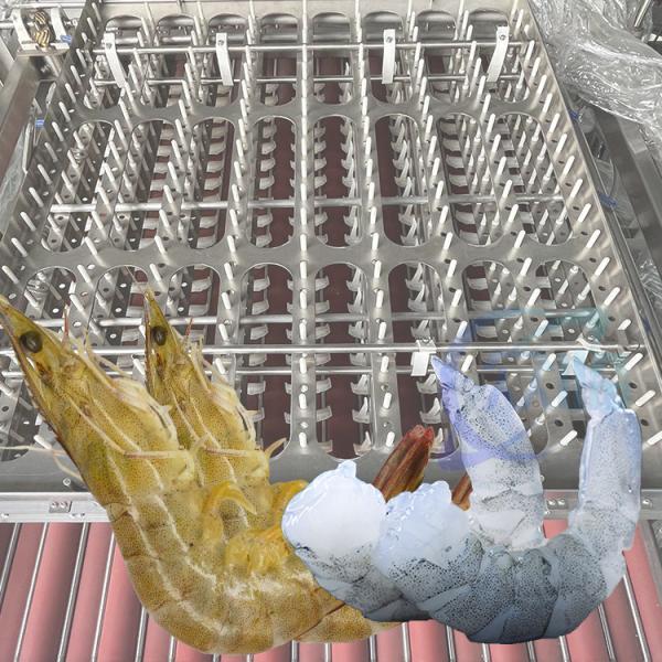 Machine de déshellage de crevettes flexible, éplucheuse de crevettes industriell