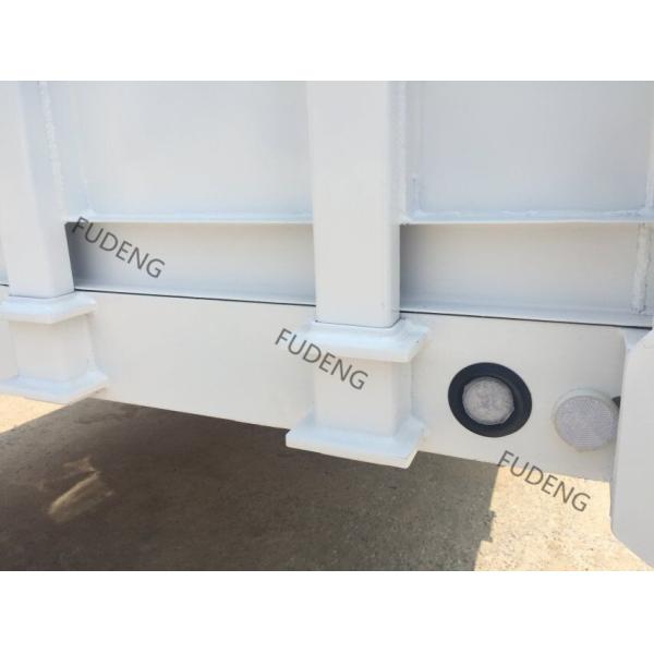 Capacity 30 Tons 20 Ft Q345B Steel Flatbed Equipment Trailers