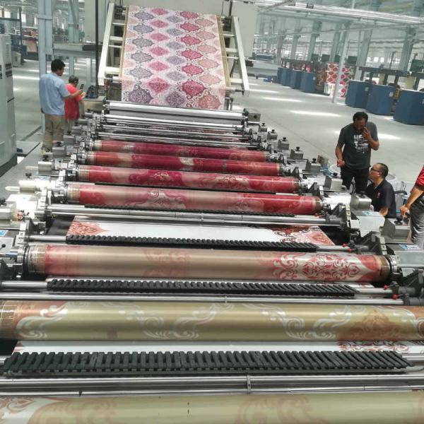 Small Automatic Rotary Screen Printing Machine For Fabric Digital 8 Color