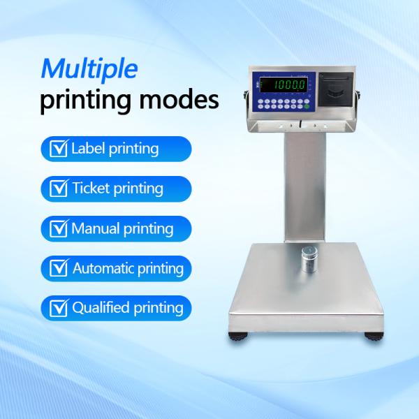 1 Advanced A8SP printing small platform scale square vertical bar 22cm*28cm 3kg capacity