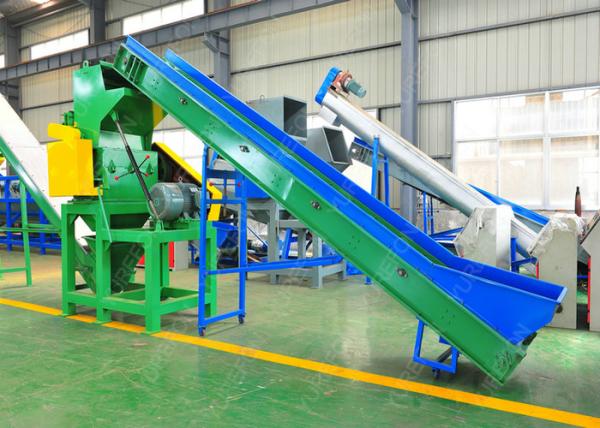 150kw PP HDPE Plastic Bottle Crushing And Washing Machine 304 Stainless Steel