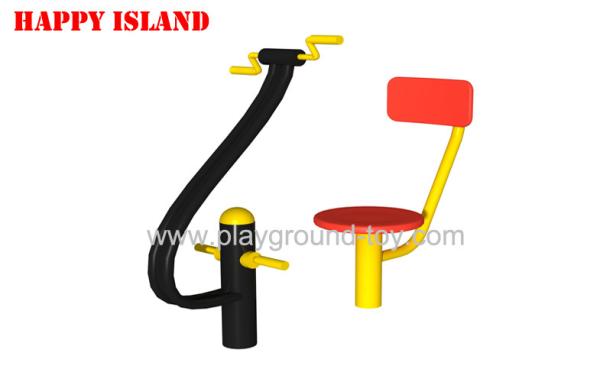 Seat Bicycle Open Air Gym Equipment Outdoor Body Trainer For Workout Art