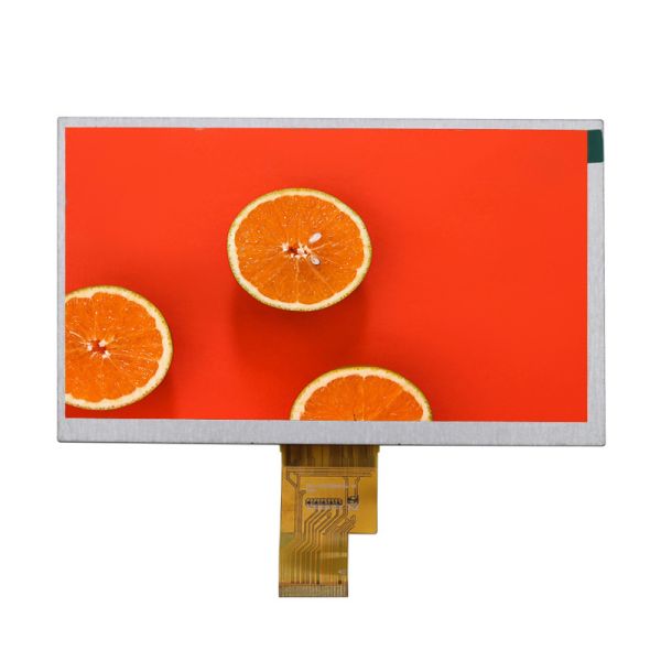 7 Inch Wide Temperature LCD 1024x600 IPS 1000 Nits High Brightness TFT Display LVDS FPC 40 Pins Custom LCD Screen