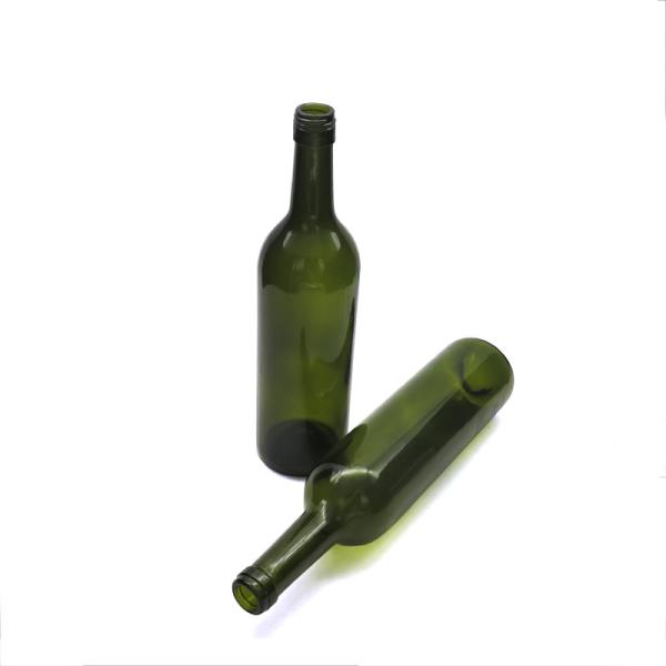 Round 50ml / 100ml Olive Oil Bottles , Glass Camellia / Avocado Oil Bottle