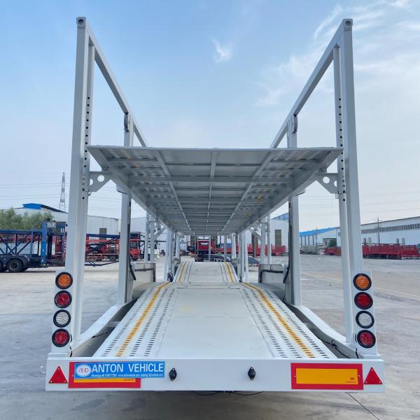 18T Production Of Double-Decker Car Transport Semi-Trailer With Jost E100 Landing Gear