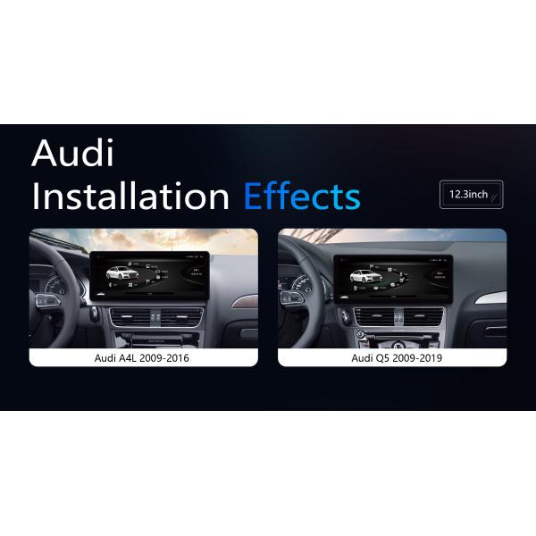 MT6631 GPS Audi Android Head Unit 1920*720 Touch Screen Head Unit