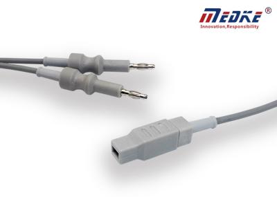 A electrocauterização bipolar Electrosurgical do silicone reusável cabografa