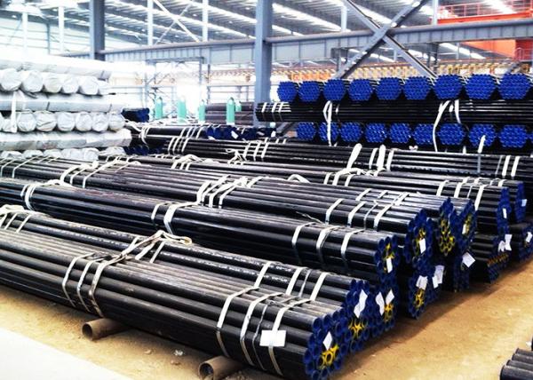 Long Hot Rolled Low Carbon Steel Pipe / Carbon Steel Seamless Pipe High Precision