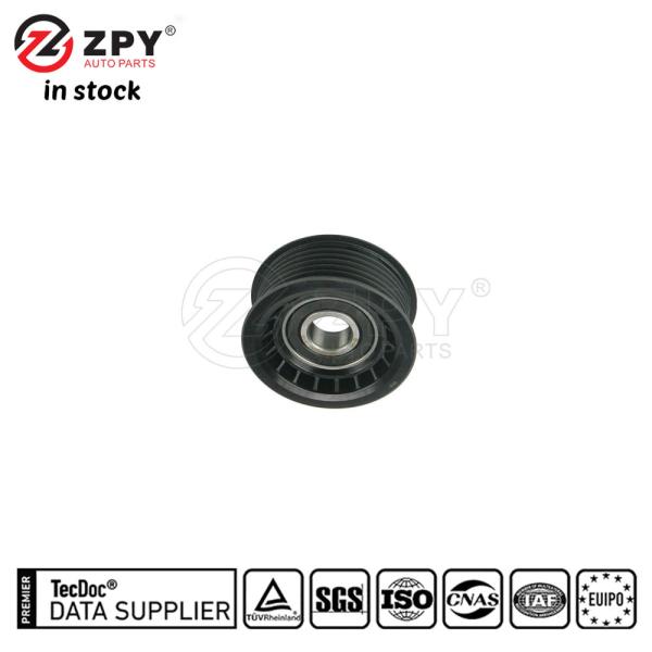Tensor de correa ZPY 06E903133AC con polea para Audi A4 A6 VW Touareg