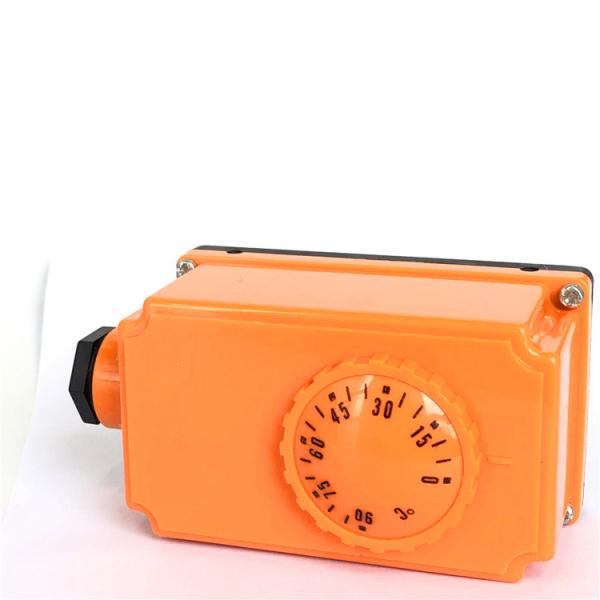                  Boiler Piping Thermostat Switch Adjustable Knob 0-90º C Solenoid Valve Temperature Controller             
